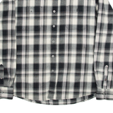 WRANGLER Flex For Comfort Mens Shirt Black Check Long Sleeve L