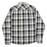 WRANGLER Flex For Comfort Mens Shirt Black Check Long Sleeve L