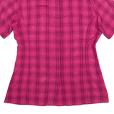 MAMMUT Womens Shirt Pink Check S
