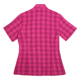 MAMMUT Womens Shirt Pink Check S