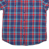 WRANGLER Regular Mens Shirt Red Check L