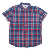 WRANGLER Regular Mens Shirt Red Check L