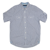 TOMMY HILFIGER Mens Shirt Blue Check M