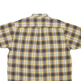 NAUTICA Mens Shirt Yellow Check XL