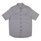 WRANGLER Mens Plain Shirt Grey M