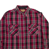 FIELD & STREAM Mens Shirt Pink Check Long Sleeve XL