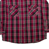 FIELD & STREAM Mens Shirt Pink Check Long Sleeve XL