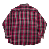 FIELD & STREAM Mens Shirt Pink Check Long Sleeve XL