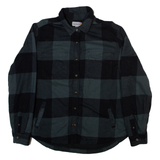 CARHARTT Womens Lumberjack Shirt Grey Check Long Sleeve L