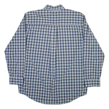 CARHARTT Mens Shirt Blue Check Long Sleeve M
