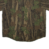 WHOA APPAREL Reabark Mens Shirt Brown Camouflage 2XL