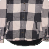 CARHARTT Womens Lumberjack Shirt Grey Check Long Sleeve M