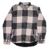 CARHARTT Womens Lumberjack Shirt Grey Check Long Sleeve M