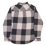 CARHARTT Womens Lumberjack Shirt Grey Check Long Sleeve M