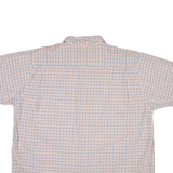 WRANGLER Mens Shirt White Check 2XL