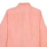 NAUTICA Mens Plain Shirt Pink Long Sleeve S