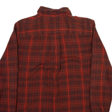 THE NORTH FACE Womens Shirt Red Check Long Sleeve XS