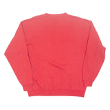 DISNEY Mickey Mouse Disney World Womens Sweatshirt Red USA L