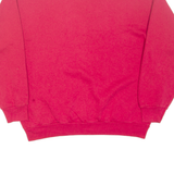 DISNEY Mickey Mouse Womens Sweatshirt Red USA L