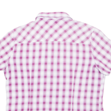 JACK WOLFSKIN Womens Shirt Purple Check M
