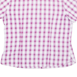 JACK WOLFSKIN Womens Shirt Purple Check M