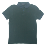 BARBOUR Mens Polo Shirt Green S