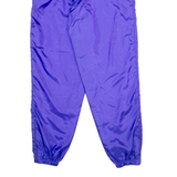 CEFIRO DESIGN Womens Track Pants Purple Tapered XL W26 L32