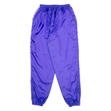 CEFIRO DESIGN Womens Track Pants Purple Tapered XL W26 L32
