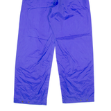 HELLY HANSEN Mens Rain Trousers Purple Straight S W26 L30