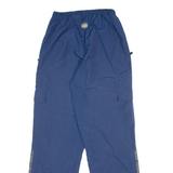 ADIDAS Mens Track Pants Blue Straight XS W24 L30
