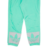 ADIDAS Mens Track Pants Green Tapered 2XL W38 L32