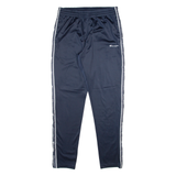 CHAMPION Mens Track Pants Blue Tapered M W30 L31