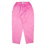 LOFFLER Womens Track Pants Pink Tapered XL W28 L29