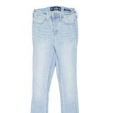 HOLLISTER High Rise Legging Womens Jeans Blue Slim Skinny Stone Wash W23 L26