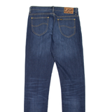 LEE Rider Mens Jeans Blue Slim Tapered Stone Wash W31 L34