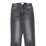 FRAME Womens Jeans Grey Slim Straight Stone Wash W26 L27