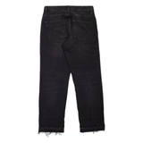 ALL SAINTS Ava Womens Jeans Black Regular Straight W28 L27