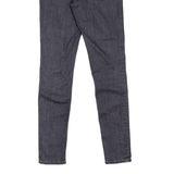 LEVI'S 721 High Rise BIG E Womens Jeans Grey Slim Skinny W28 L32