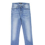 NUDIE JEANS Mens Jeans Blue Slim Skinny Stone Wash W27 L32