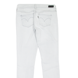 LEVI'S Womens Jeans Grey Slim Skinny W28 L27