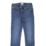 J.CREW Toothpick Womens Jeans Blue Slim Skinny Stone Wash W23 L25