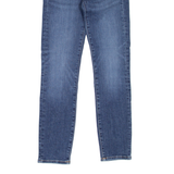 J.CREW Toothpick Womens Jeans Blue Slim Skinny Stone Wash W23 L25