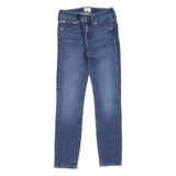 J.CREW Toothpick Womens Jeans Blue Slim Skinny Stone Wash W23 L25