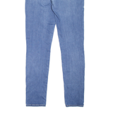 LEVI'S 711 BIG E Womens Jeans Blue Slim Skinny Stone Wash W27 L30