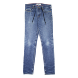 ELEMENT Mens Jeans Blue Slim Skinny Stone Wash W30 L32