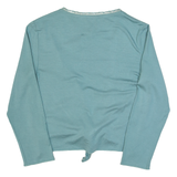 PHASE EIGHT Shawl Womens Top Blue 3/4 Sleeve UK 10