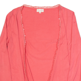 PHASE EIGHT Shawl Womens Top Pink 3/4 Sleeve UK 10