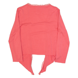 PHASE EIGHT Shawl Womens Top Pink 3/4 Sleeve UK 10