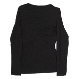 BODEN Womens Top Grey Long Sleeve UK 8