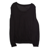 HOBBS LONDON Womens Top Black Long Sleeve M